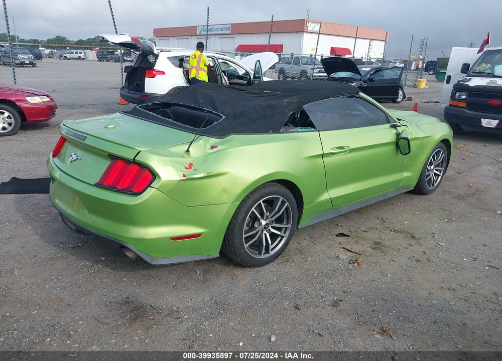 2017 FORD MUSTANG ECOBOOST PREMIUM VIN: 1FATP8UH9H5287480