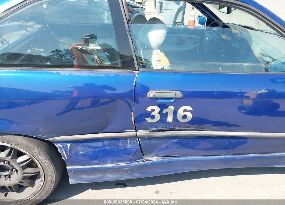 1998 BMW 328IS VIN: WBABG1325WET06546
