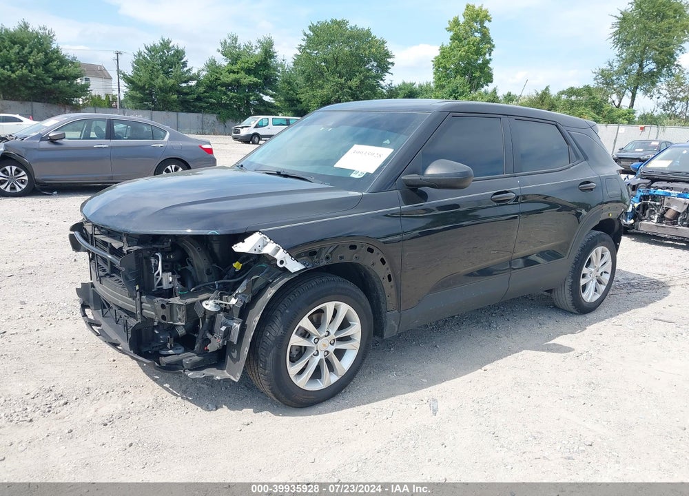 2022 CHEVROLET TRAILBLAZER FWD LS VIN: KL79MMS2XNB133844