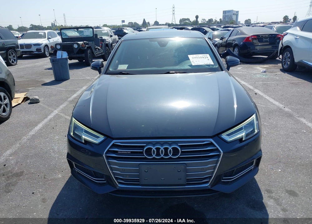 2018 AUDI A4 2.0T PREMIUM/2.0T TECH PREMIUM VIN: WAUENAF40JA143238