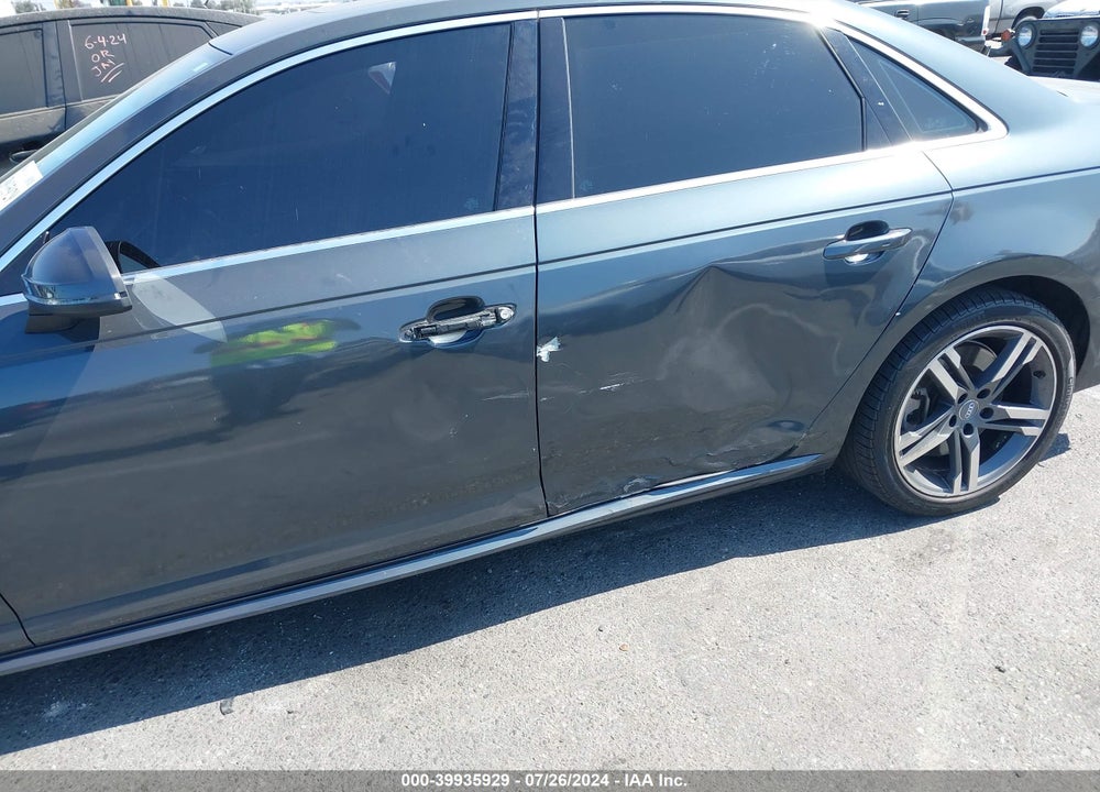 2018 AUDI A4 2.0T PREMIUM/2.0T TECH PREMIUM VIN: WAUENAF40JA143238