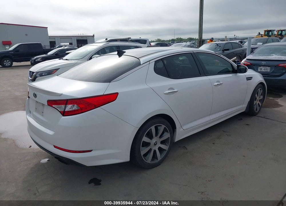 2012 KIA OPTIMA SX VIN: 5XXGR4A63CG048898