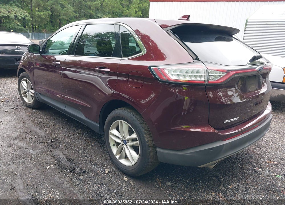 2017 FORD EDGE SEL VIN: 2FMPK3J97HBB09181