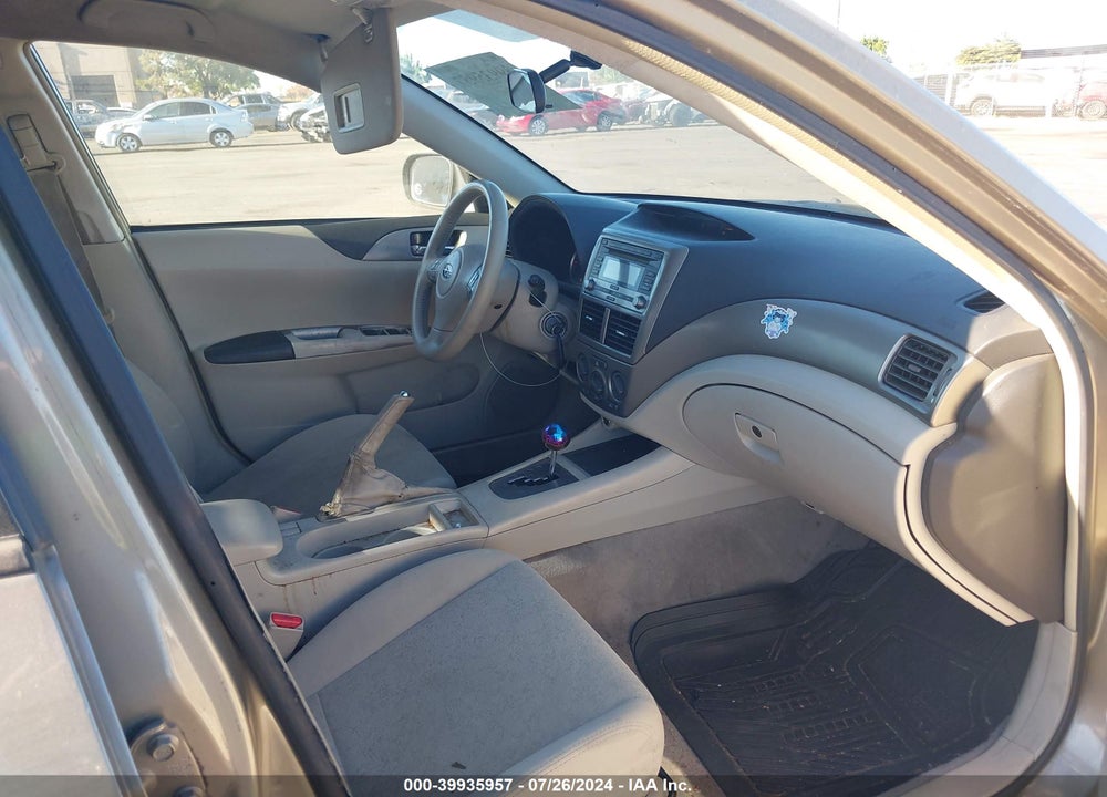 2008 SUBARU IMPREZA 2.5I VIN: JF1GH616X8H814186
