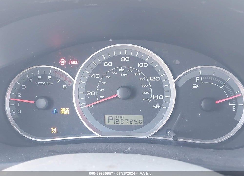 2008 SUBARU IMPREZA 2.5I VIN: JF1GH616X8H814186