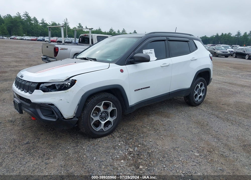 2022 JEEP COMPASS TRAILHAWK 4X4 VIN: 3C4NJDDB2NT141071