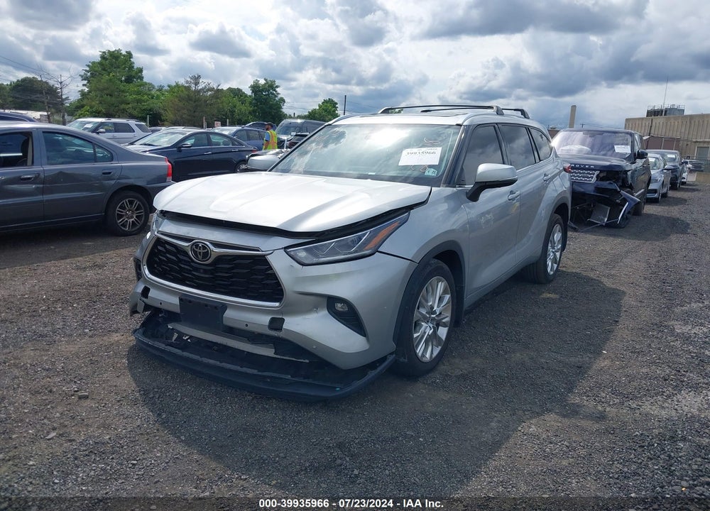 2022 TOYOTA HIGHLANDER LIMITED VIN: 5TDDZRBH8NS214818