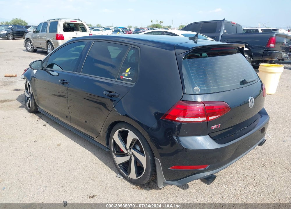 2021 VOLKSWAGEN GOLF GTI 2.0T AUTOBAHN/2.0T S/2.0T SE VIN: 3VW6T7AU6MM005554