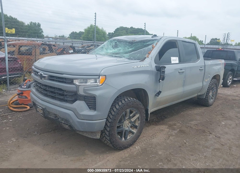 2024 CHEVROLET SILVERADO 1500 4WD SHORT BED RST VIN: 1GCUDEE82RZ210268