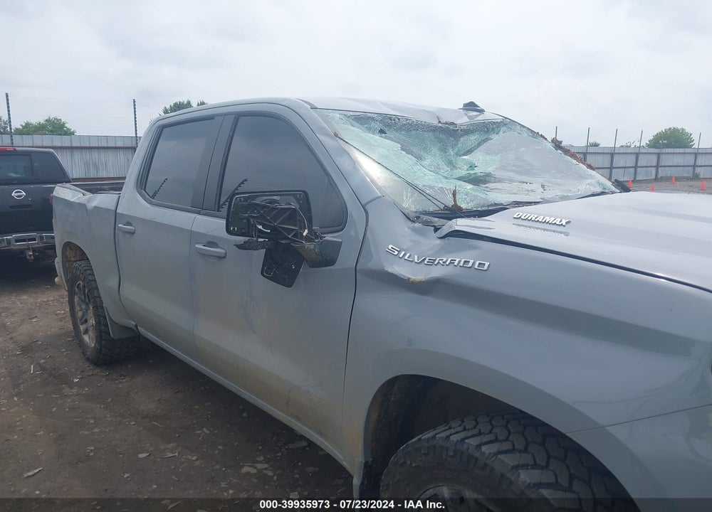 2024 CHEVROLET SILVERADO 1500 4WD SHORT BED RST VIN: 1GCUDEE82RZ210268