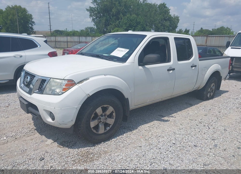 2012 NISSAN FRONTIER SV VIN: 1N6AD0FV4CC418038
