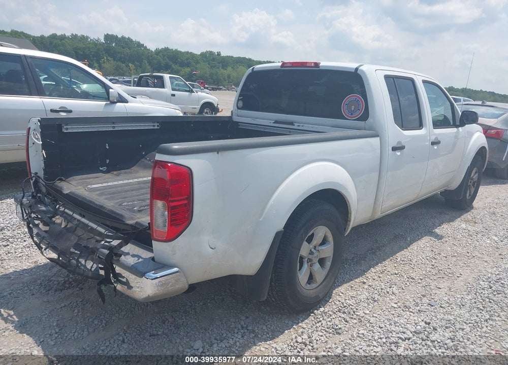 2012 NISSAN FRONTIER SV VIN: 1N6AD0FV4CC418038