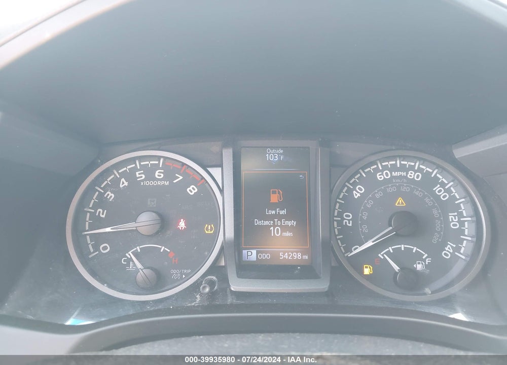 2020 TOYOTA TACOMA TRD SPORT VIN: 3TMCZ5ANXLM341837