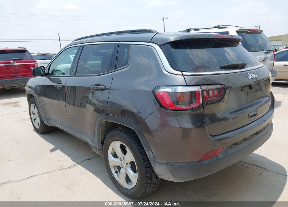2019 JEEP COMPASS LATITUDE VIN: 3C4NJCBB4KT637370