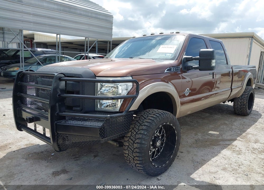 2011 FORD F-350 LARIAT VIN: 1FT8W3BT1BEB07820