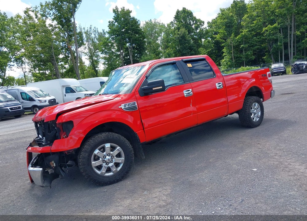 2013 FORD F-150 XLT VIN: 1FTFW1EF8DFA69890