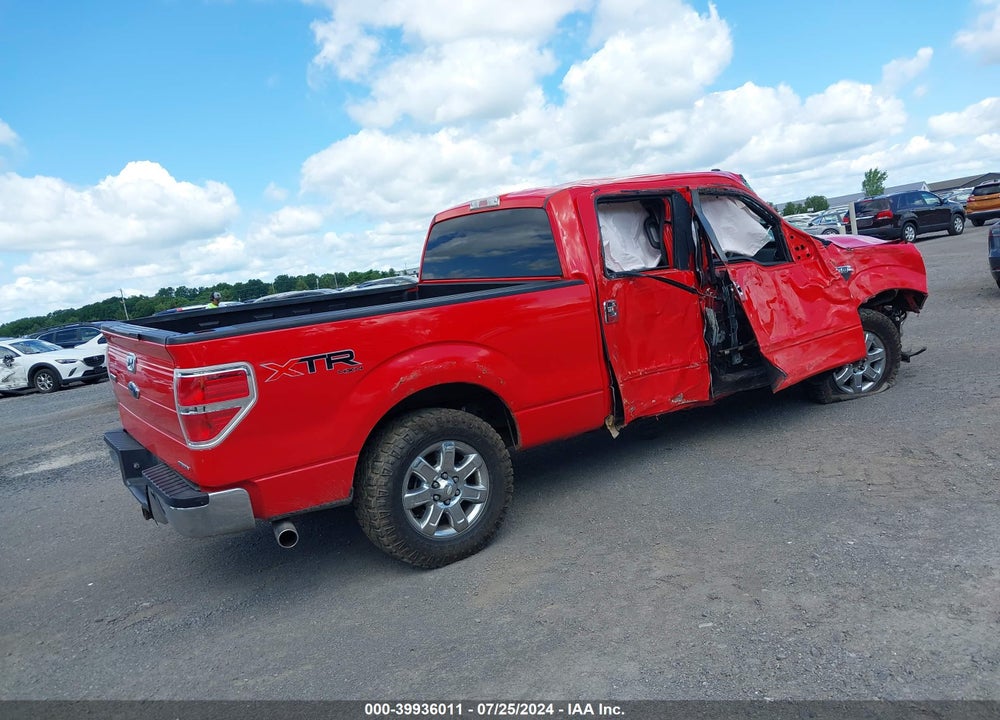 2013 FORD F-150 XLT VIN: 1FTFW1EF8DFA69890