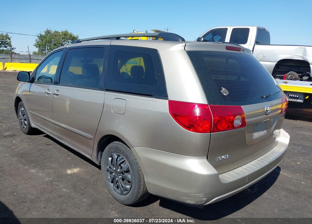 2007 TOYOTA SIENNA CE VIN: 5TDZK23C37S004876