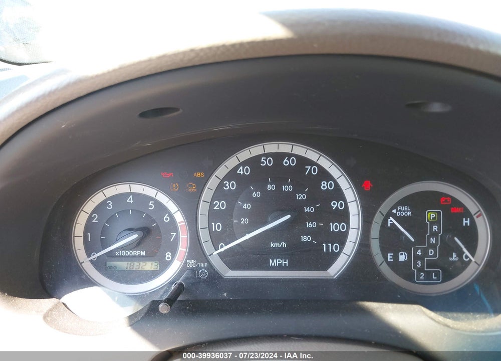 2007 TOYOTA SIENNA CE VIN: 5TDZK23C37S004876