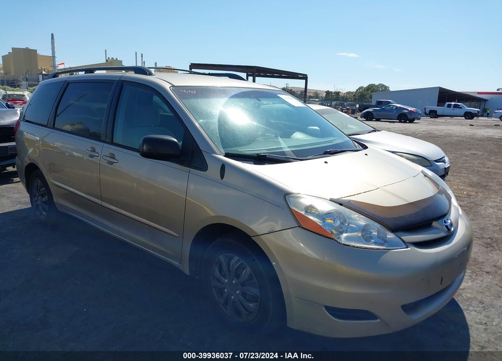 2007 TOYOTA SIENNA CE VIN: 5TDZK23C37S004876