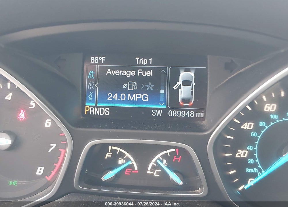 2015 FORD ESCAPE SE VIN: 1FMCU0GX4FUA68786