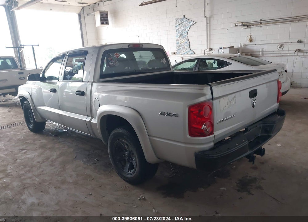2008 DODGE DAKOTA SXT/BIGHORN/LONESTAR VIN: 1D7HW38K18S590837