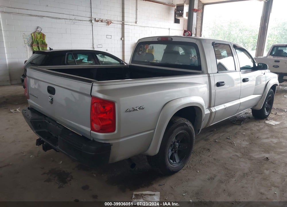 2008 DODGE DAKOTA SXT/BIGHORN/LONESTAR VIN: 1D7HW38K18S590837