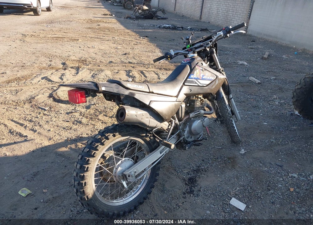 2019 SUZUKI DR200 S VIN: JS1SH42A8K2100167
