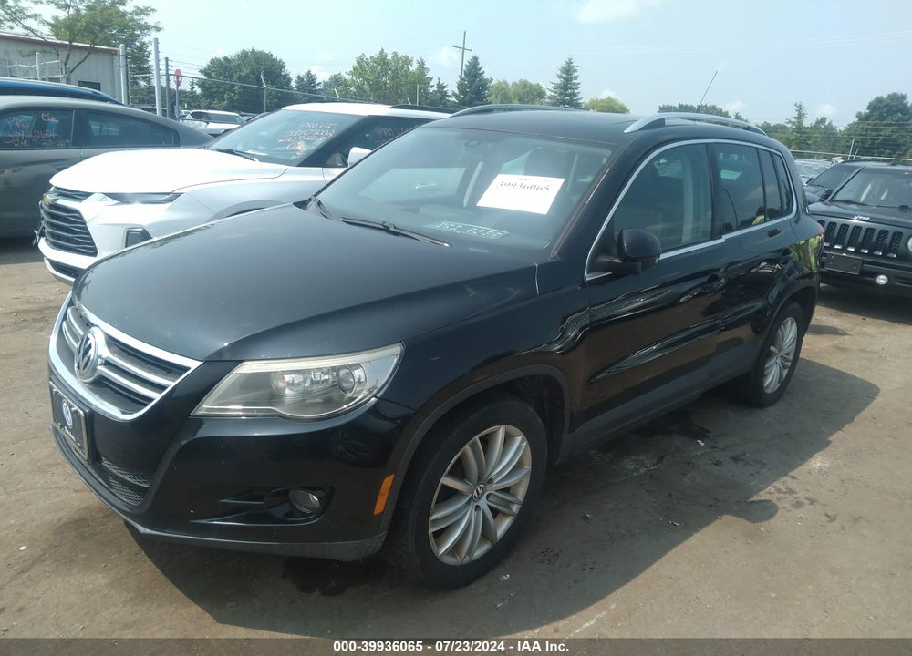 2009 VOLKSWAGEN TIGUAN SEL VIN: WVGAV75N89W533416