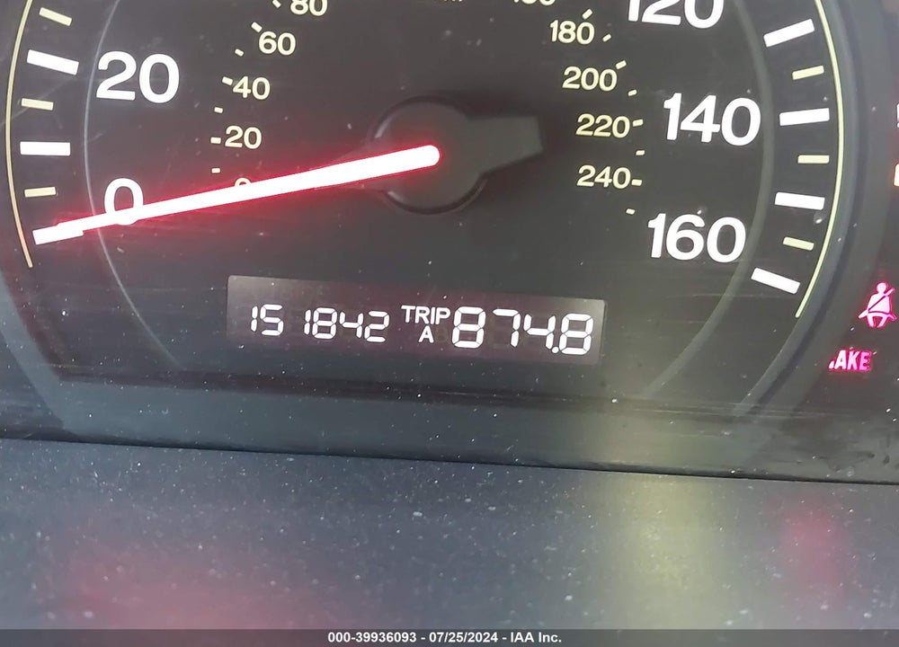 2004 HONDA ACCORD 2.4 DX VIN: 1HGCM56124A139739