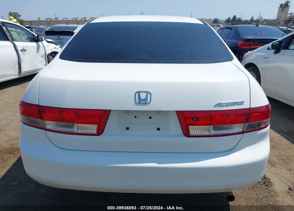 2004 HONDA ACCORD 2.4 DX VIN: 1HGCM56124A139739