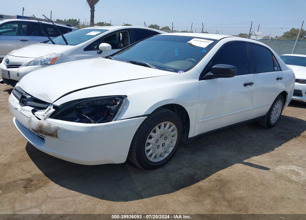 2004 HONDA ACCORD 2.4 DX VIN: 1HGCM56124A139739