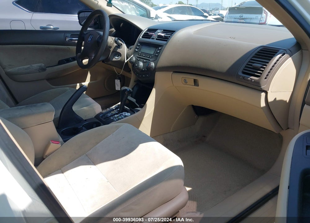 2004 HONDA ACCORD 2.4 DX VIN: 1HGCM56124A139739