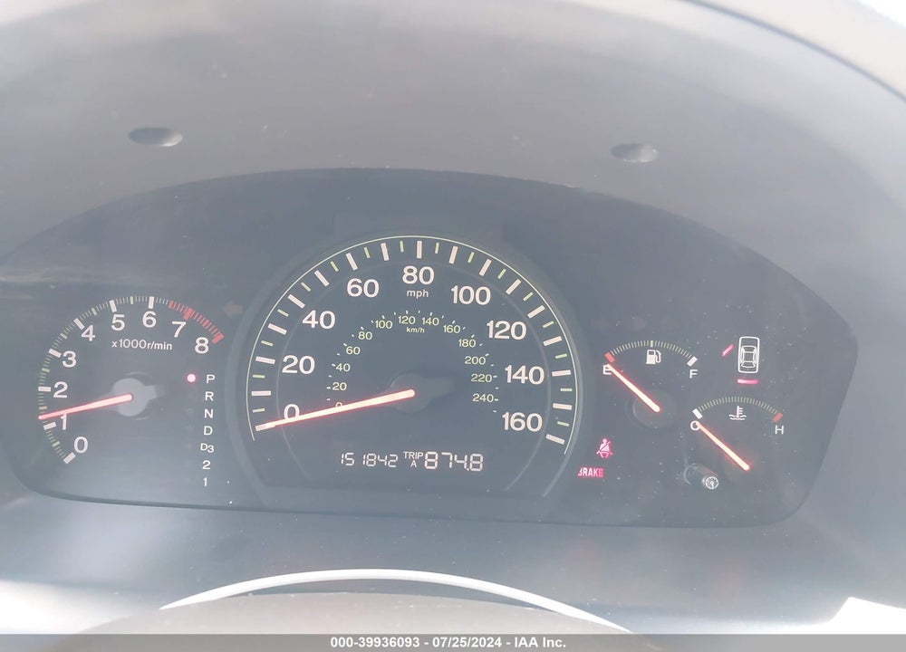 2004 HONDA ACCORD 2.4 DX VIN: 1HGCM56124A139739