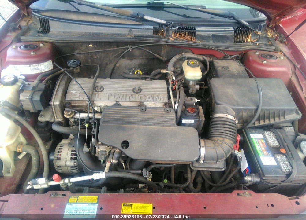 2000 OLDSMOBILE ALERO GL2 VIN: 1G3NL52T2YC355747