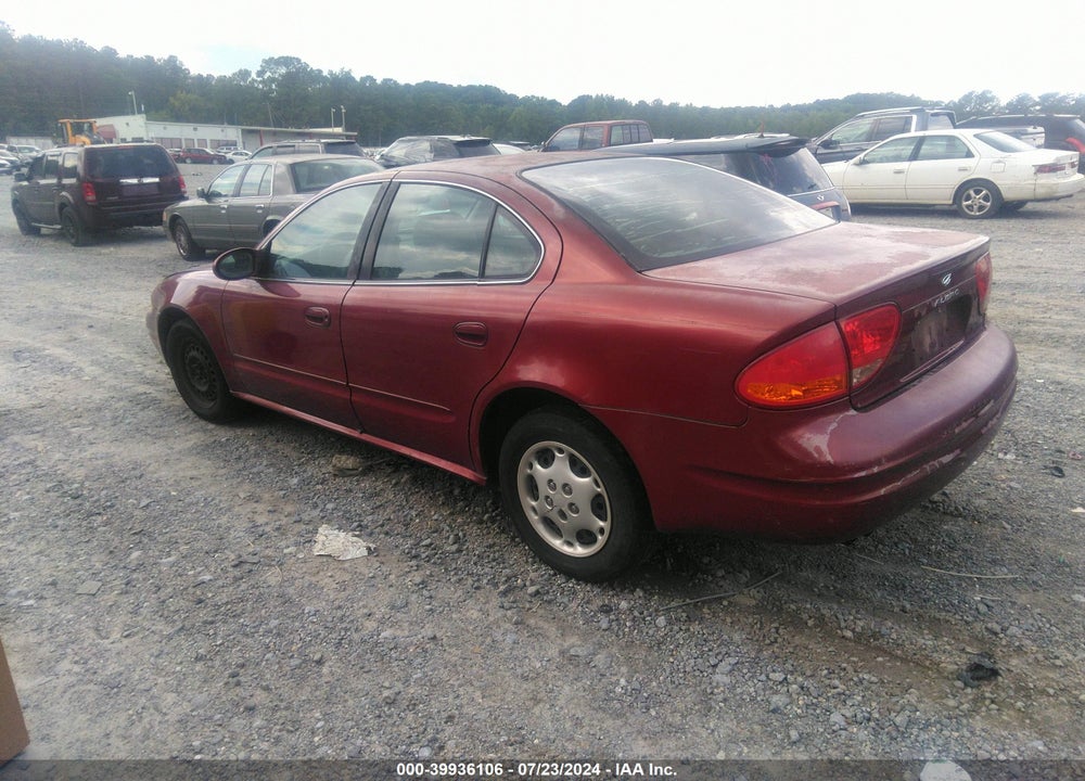 2000 OLDSMOBILE ALERO GL2 VIN: 1G3NL52T2YC355747
