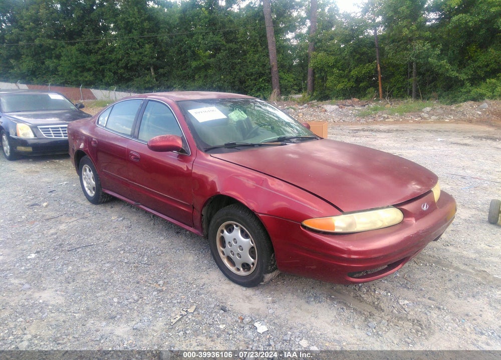 2000 OLDSMOBILE ALERO GL2 VIN: 1G3NL52T2YC355747