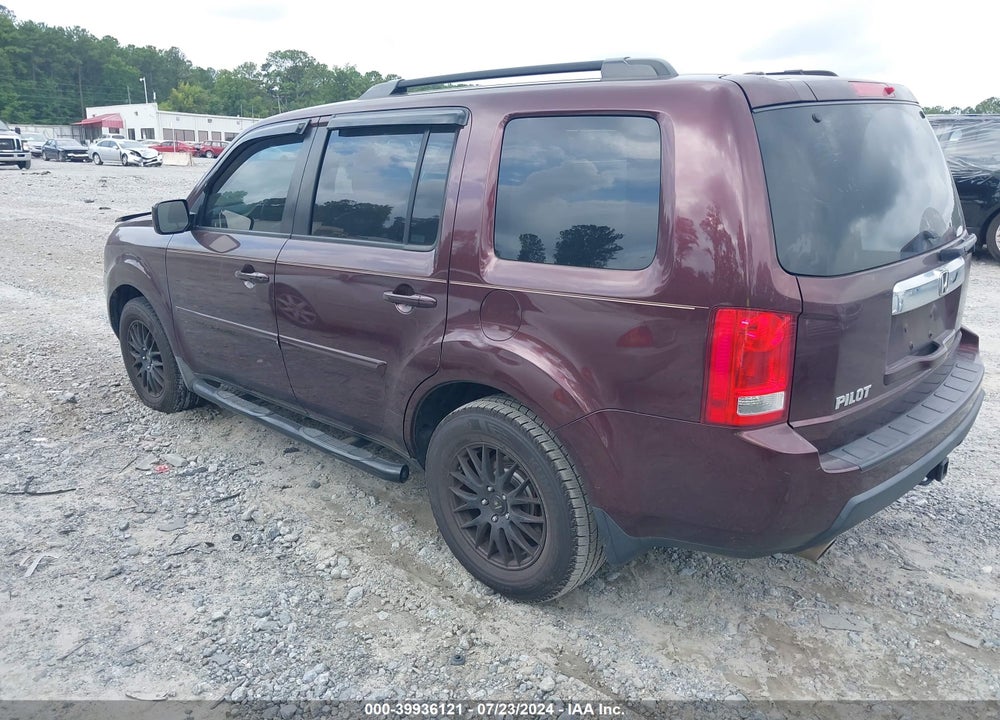 2009 HONDA PILOT EX-L VIN: 5FNYF385X9B021620