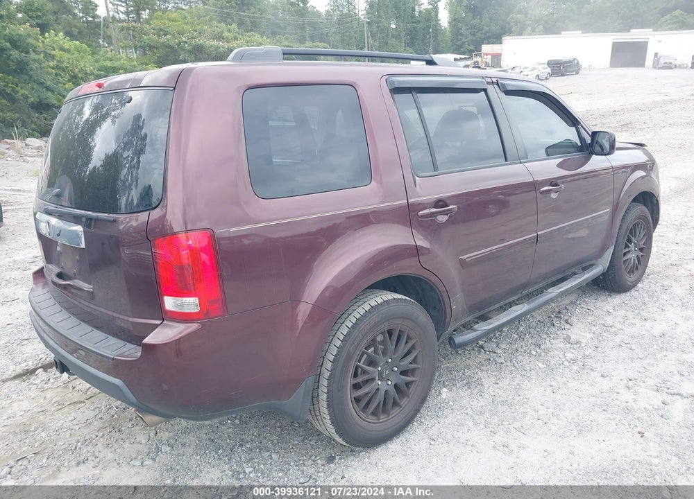2009 HONDA PILOT EX-L VIN: 5FNYF385X9B021620