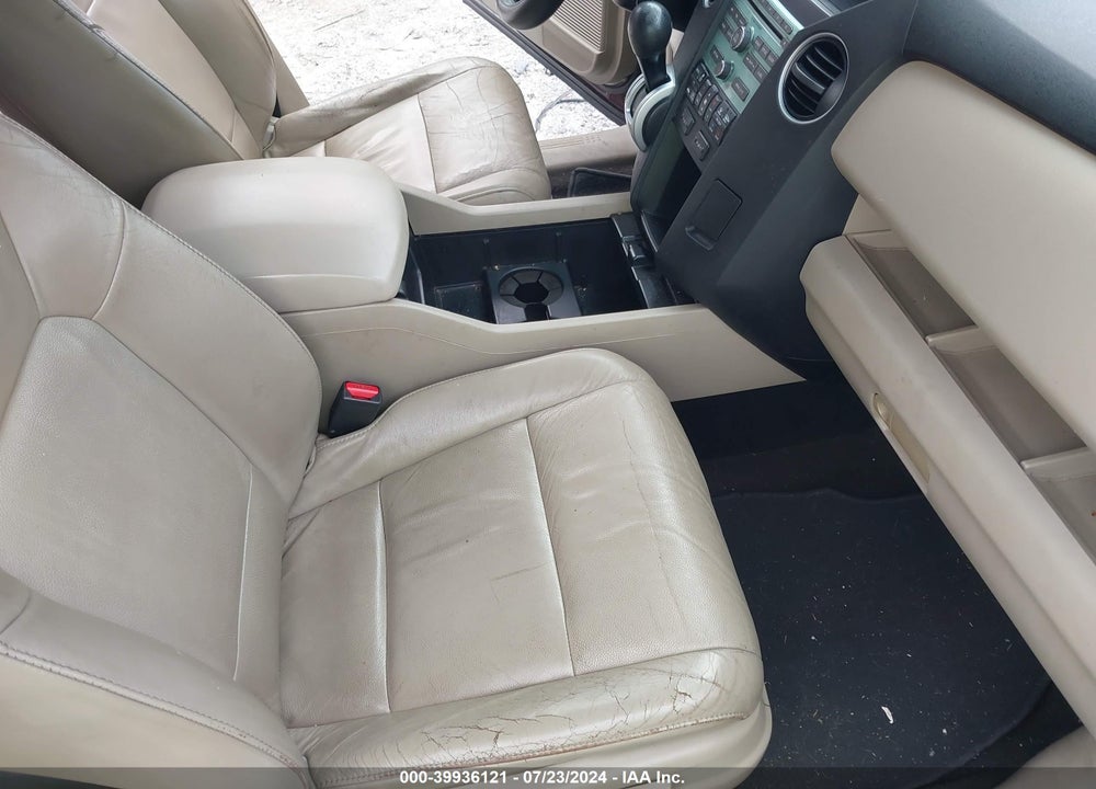 2009 HONDA PILOT EX-L VIN: 5FNYF385X9B021620