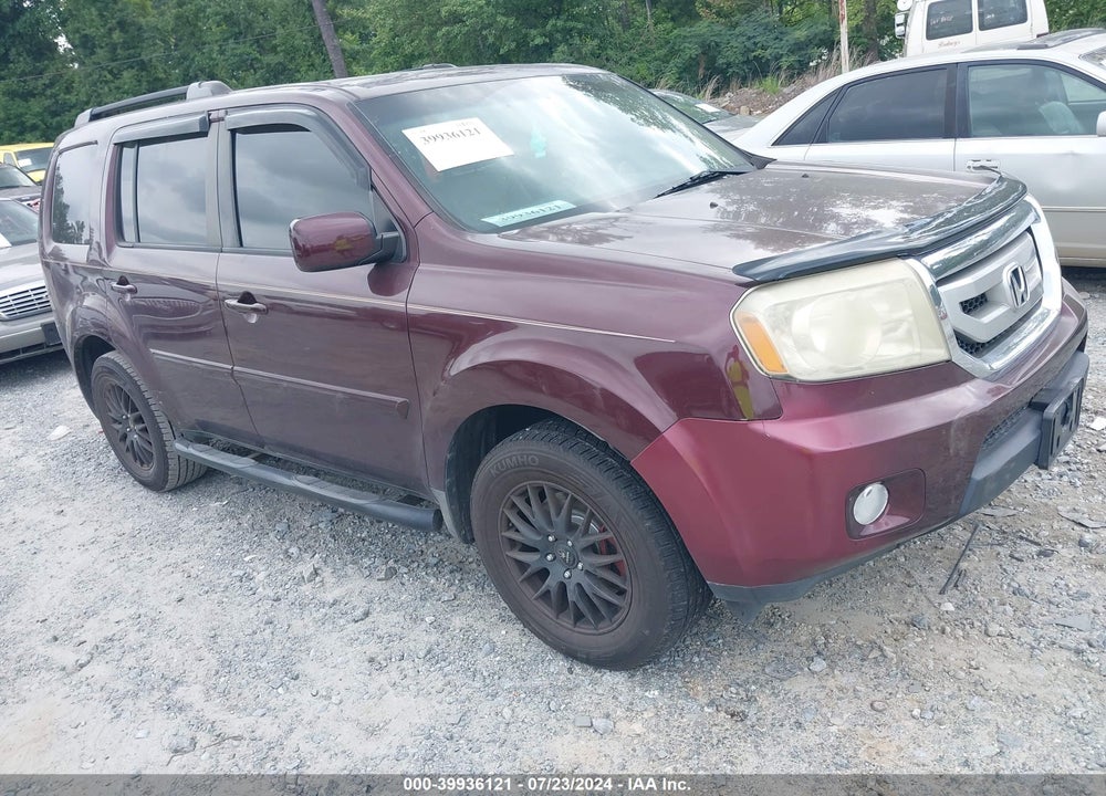 2009 HONDA PILOT EX-L VIN: 5FNYF385X9B021620