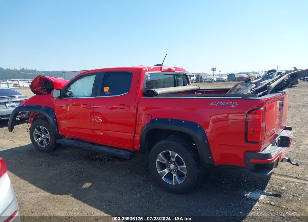 2019 CHEVROLET COLORADO LT VIN: 1GCGTCENXK1190401