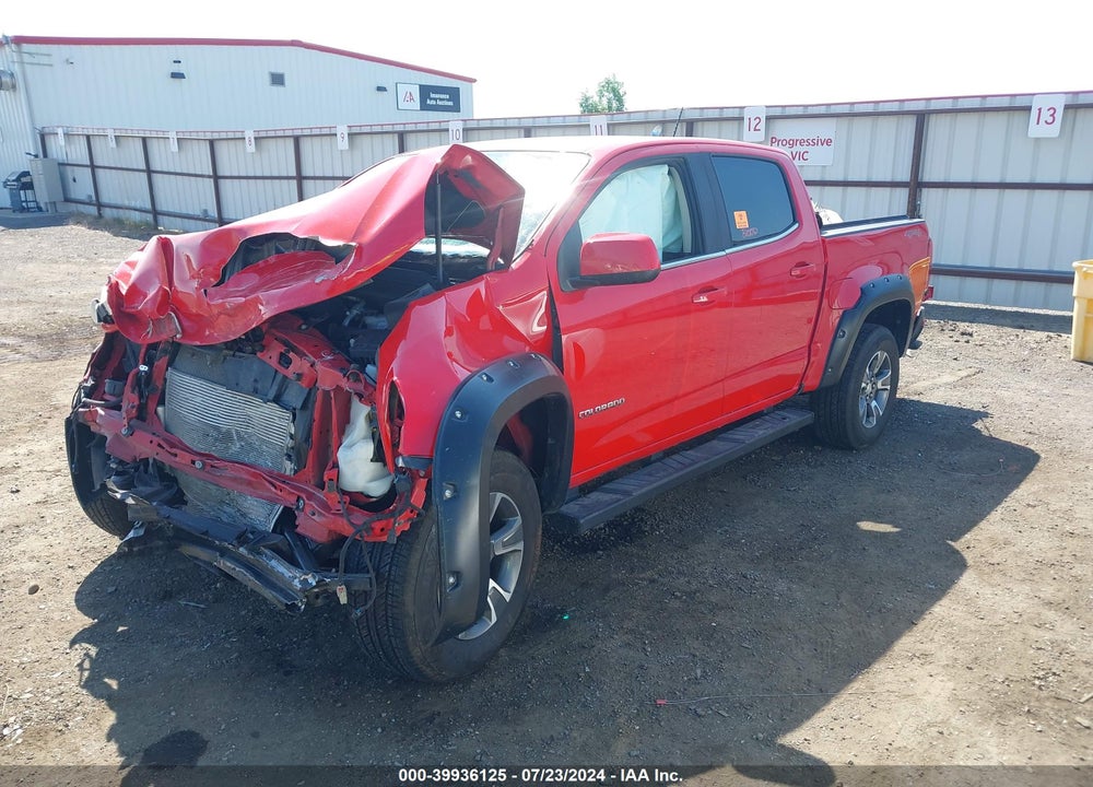 2019 CHEVROLET COLORADO LT VIN: 1GCGTCENXK1190401