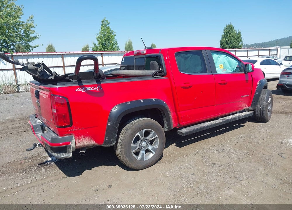 2019 CHEVROLET COLORADO LT VIN: 1GCGTCENXK1190401