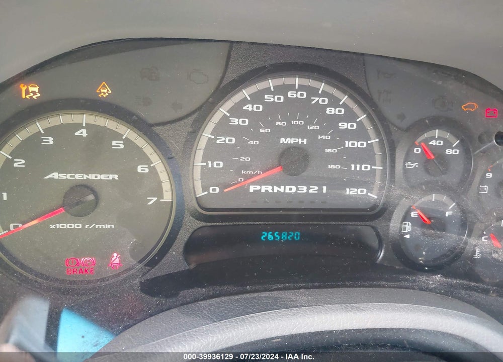 2006 ISUZU ASCENDER S VIN: 4NUDS13S862700655