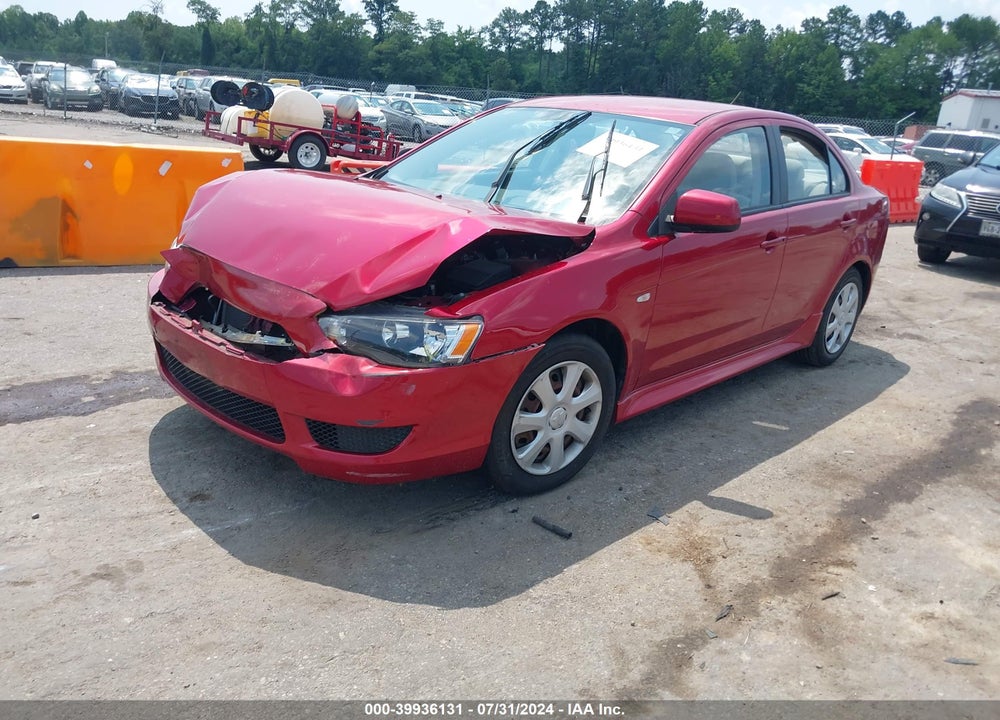 2014 MITSUBISHI LANCER ES VIN: JA32U2FU6EU020965