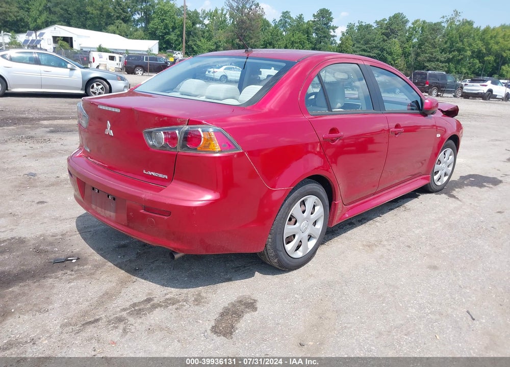 2014 MITSUBISHI LANCER ES VIN: JA32U2FU6EU020965