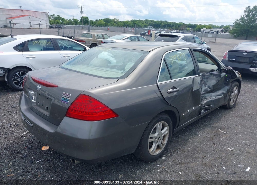 2006 HONDA ACCORD VIN: 1HGCM56786A003283