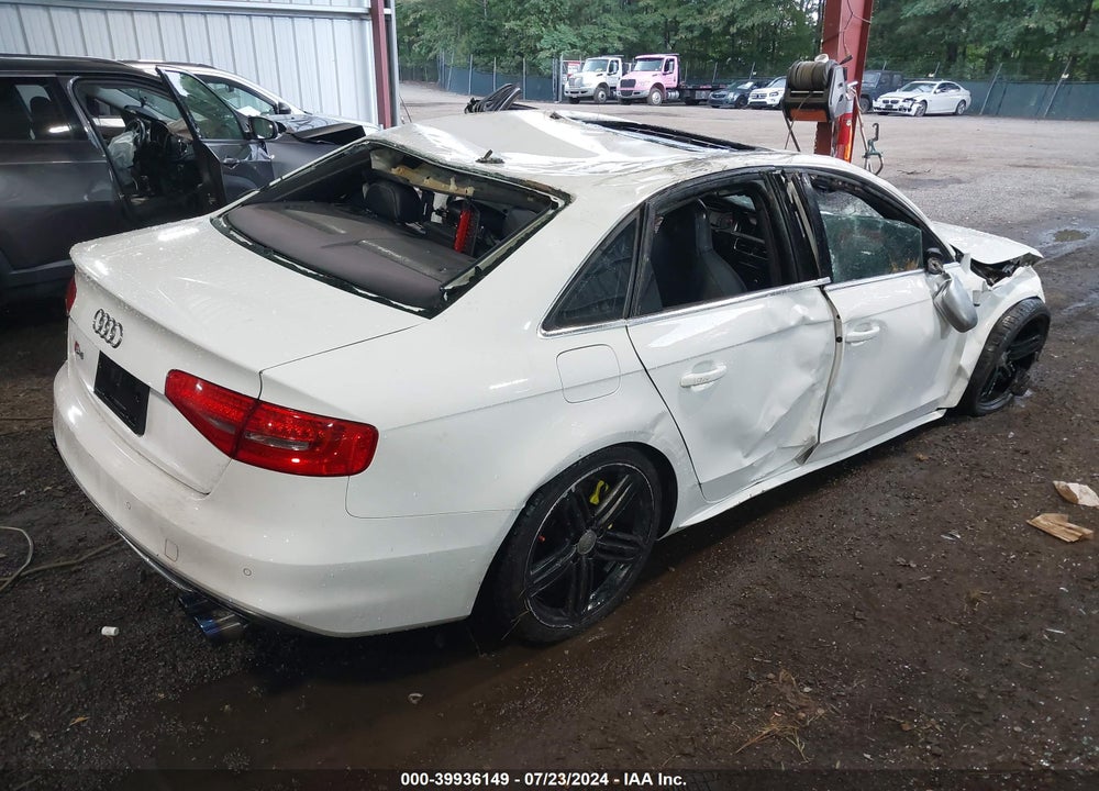 2015 AUDI S4 3.0T PREMIUM PLUS VIN: WAUBGAFL9FA007766