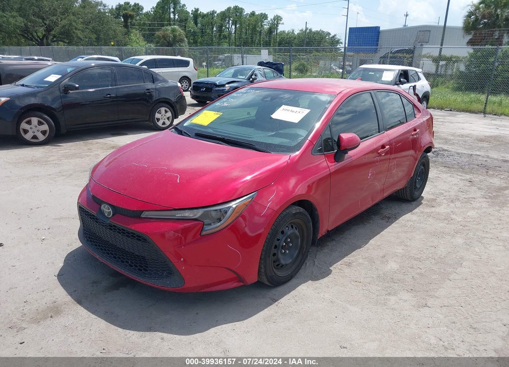 2020 TOYOTA COROLLA LE VIN: JTDEPRAE0LJ017069